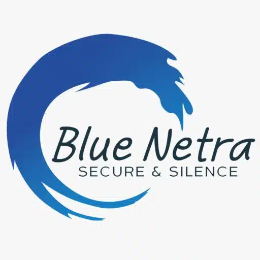 logo blue netra kecil